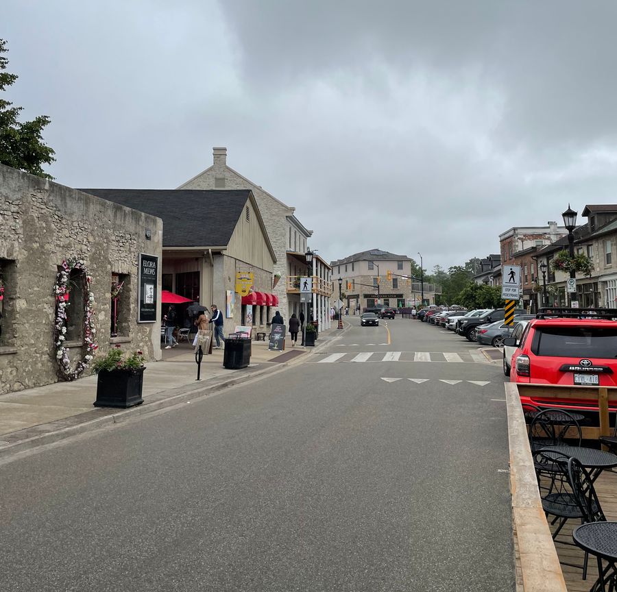 Photo showing the Elora Town Center