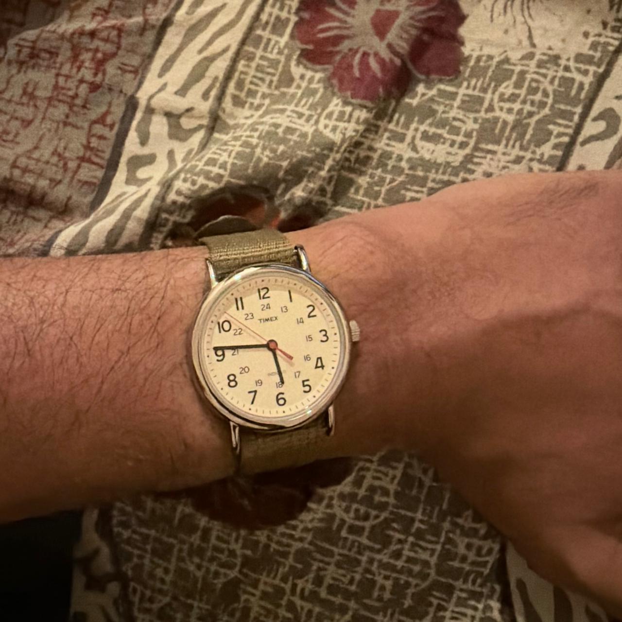 Image showing my new Timex watch.