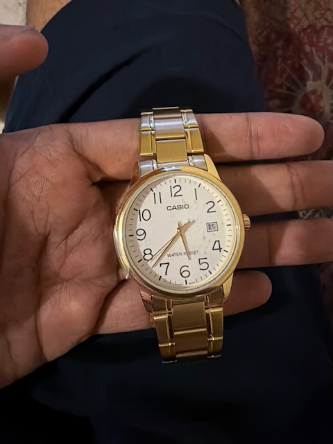 Casio watch.